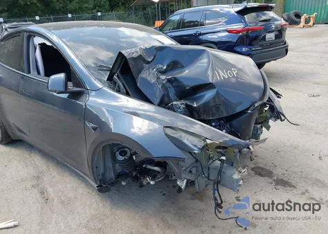 2024 Tesla Model Y Long Range Dual Motor All-Wheel Drive/Rwd from USA, damaged, VIN 7SAYGDED5RF058091